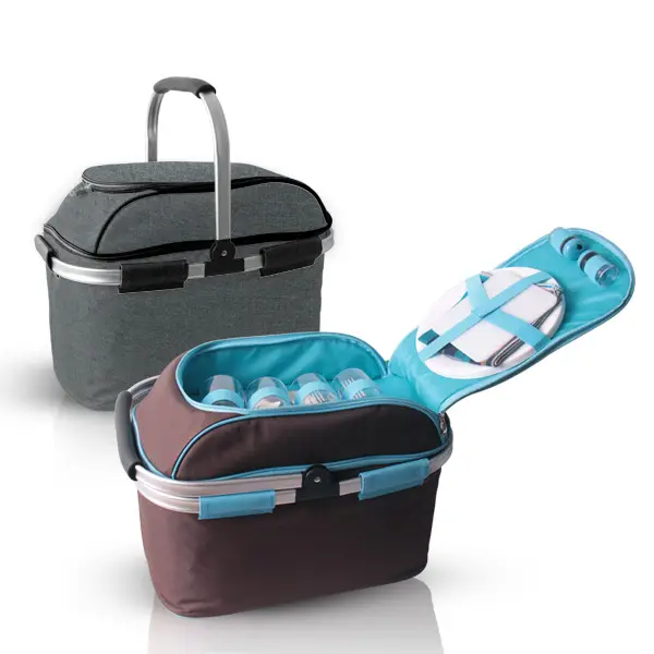 סט פיקניק בסל צידנית